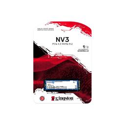 DISCO SSD KINGSTON 1TB M.2 2280 SNV3S-1000G PCIe 4.0 x 4 NVMe 6000-4000MB-s NAND 3D