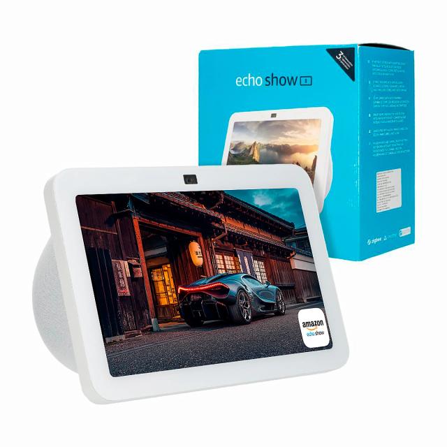 SMART DISPLAY WITH SPEAKER AMAZON-ECHO SHOW 8INCH WITH ALEXA