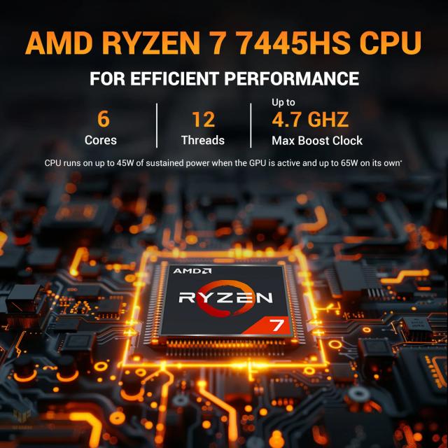 ASUS TUF Gaming A15 AMD Ryze 7 7445HS 16GB DDR5 1 TB SSD RTX™ 3050 4 GB 15.6" FHD 144Hz