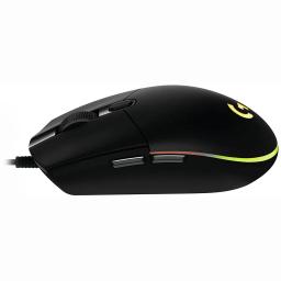 MOUSE LOGITECH GAMING G203 NEGRO ALAMBRICO RGB LIGHTSYNC G-HUB