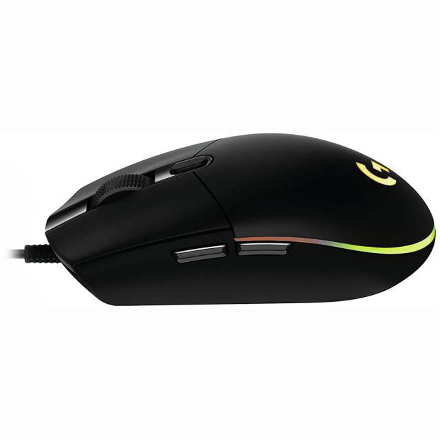 MOUSE LOGITECH GAMING G203 NEGRO ALAMBRICO RGB LIGHTSYNC G-HUB
