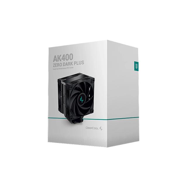 DISIPADOR DEEPCOOL Ak400 Zero Dark Plus Lga1700-am5 1650rpm Led