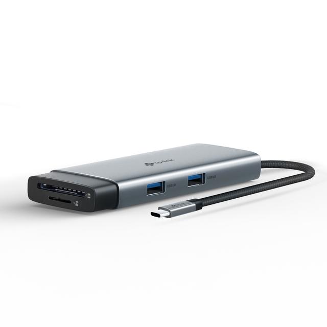 HUB TP-Link USB Tipo-C 7 en 1 con Puerto HDMI 4K 60Hz microSD